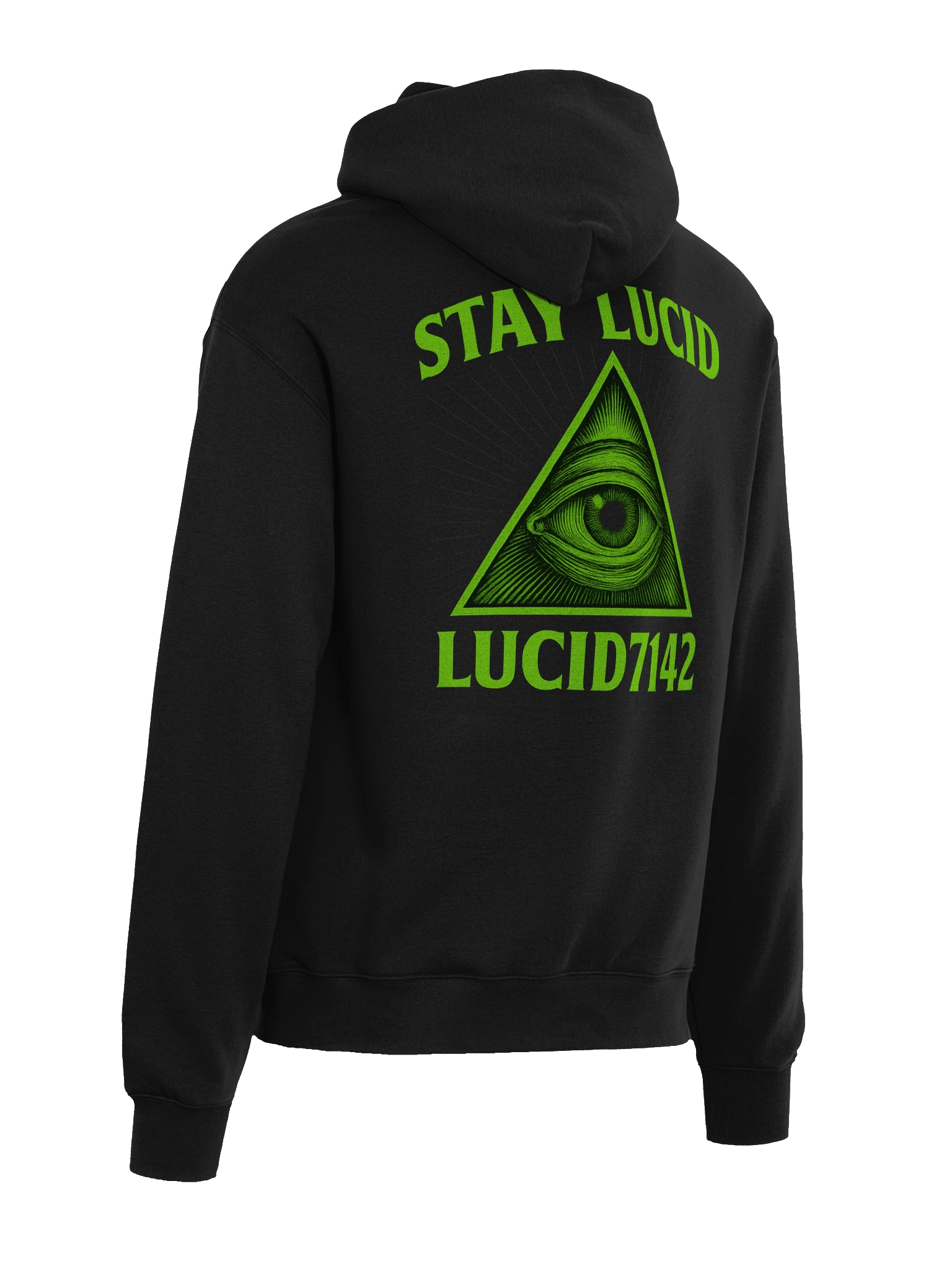 Lucid7142 – “Stay Lucid” Neon Vision Premium Hoodie product image (22)