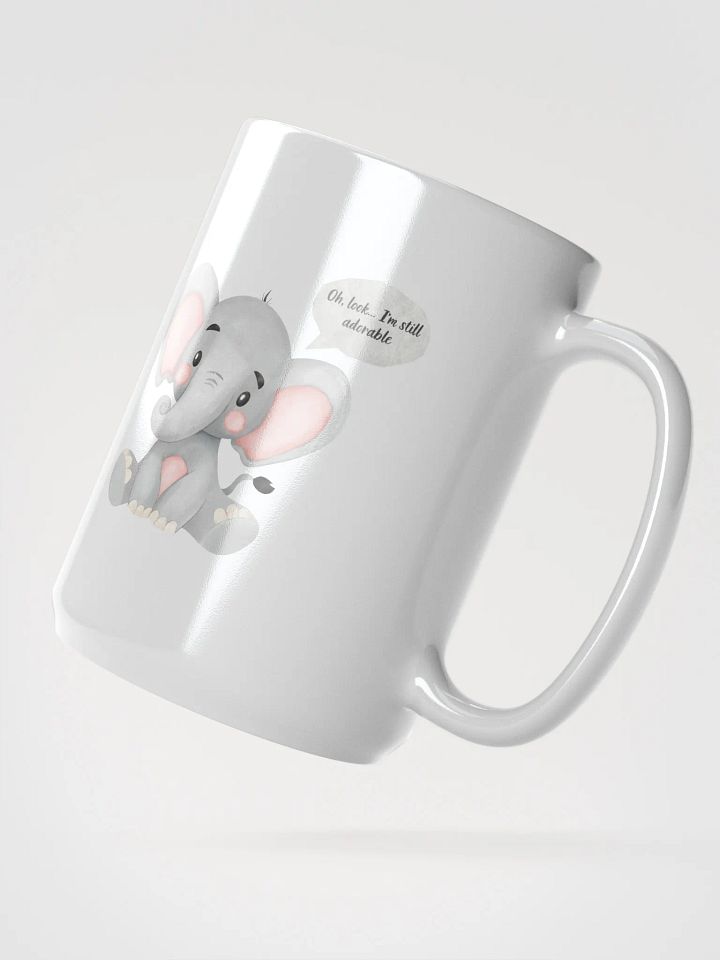 Adorable Elephant Speech Bubble Mug product image (2)