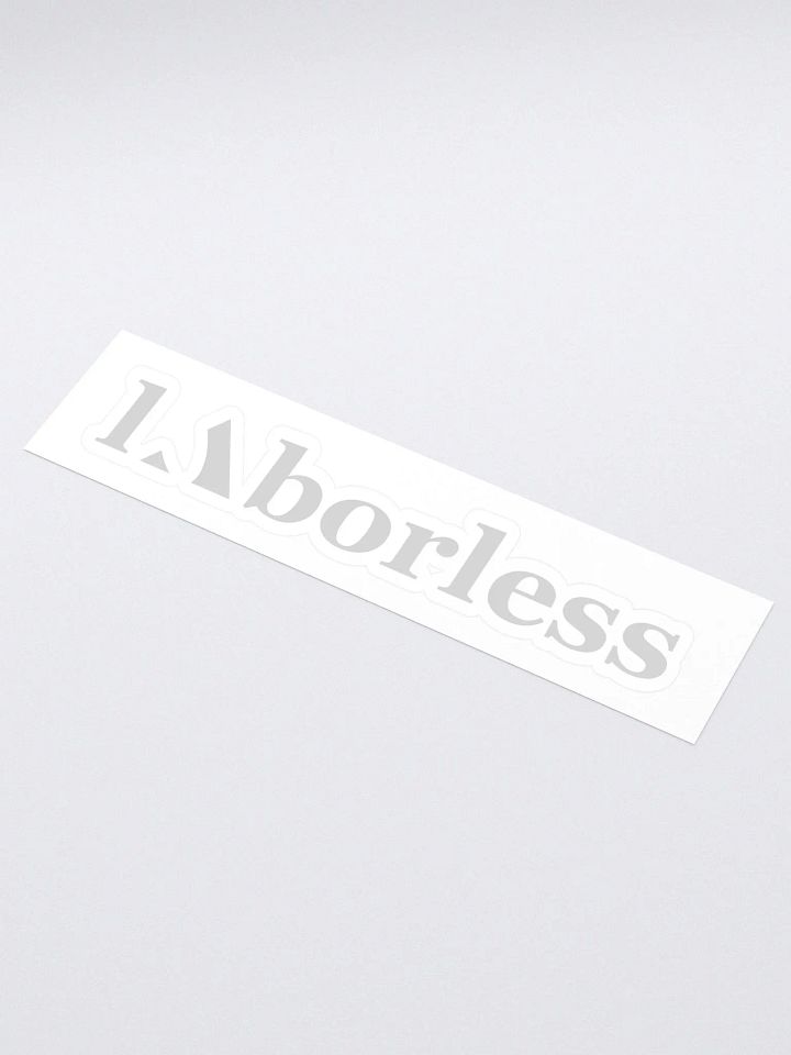 Kiss Cut Stickers - Laborless Logo product image (1)
