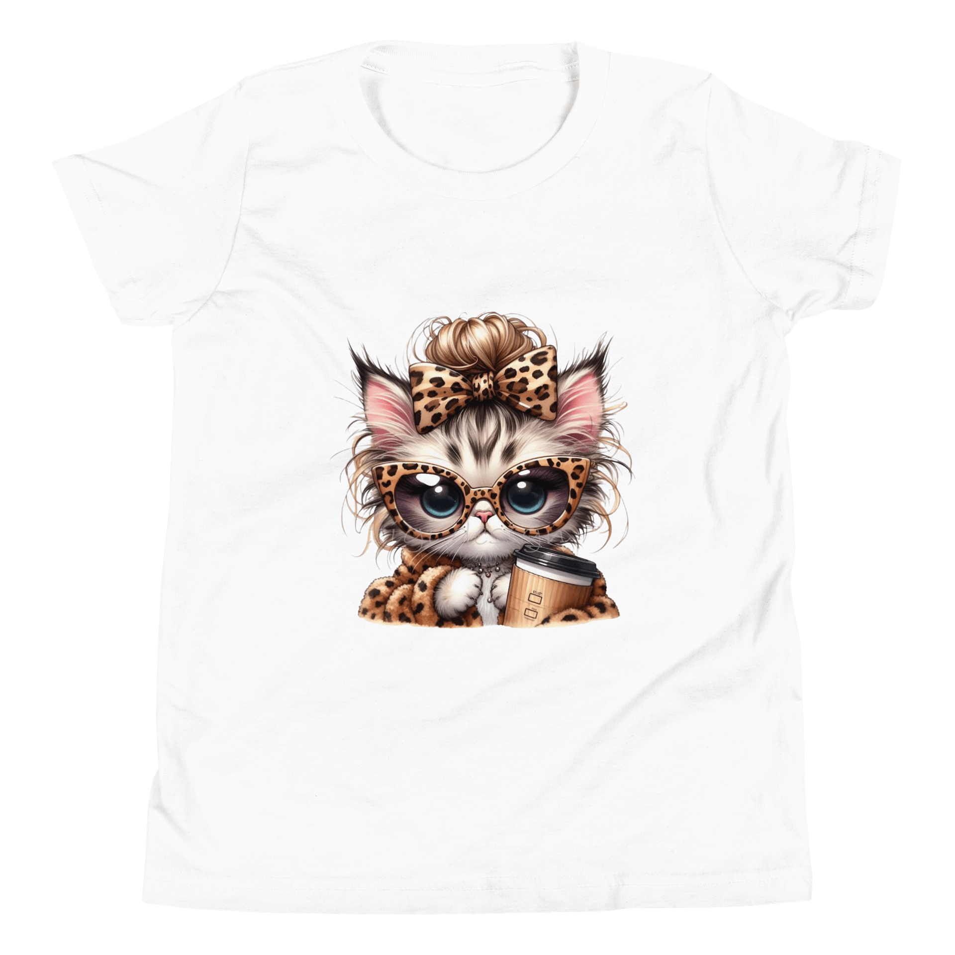 Leopard Chic Kids T-Shirt product image (1)