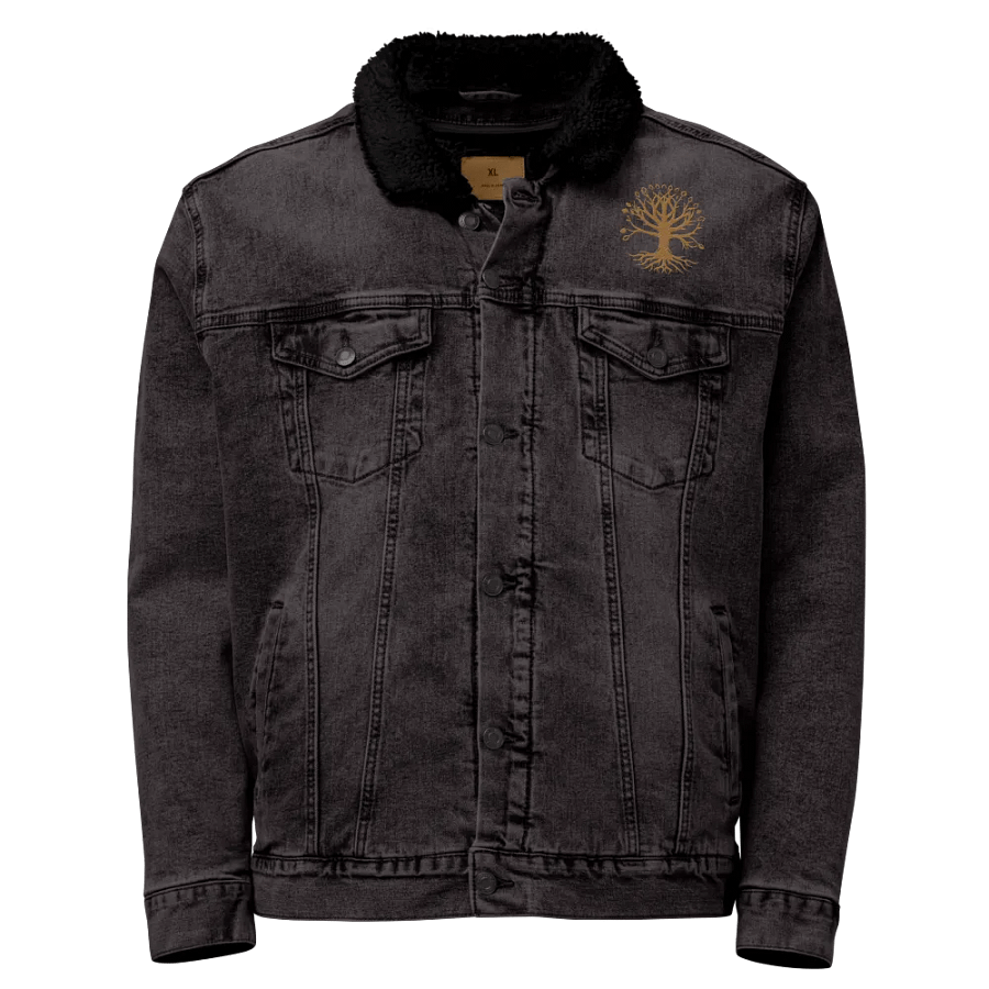 Symphony of Life Tree Denim Jacket product image (1)