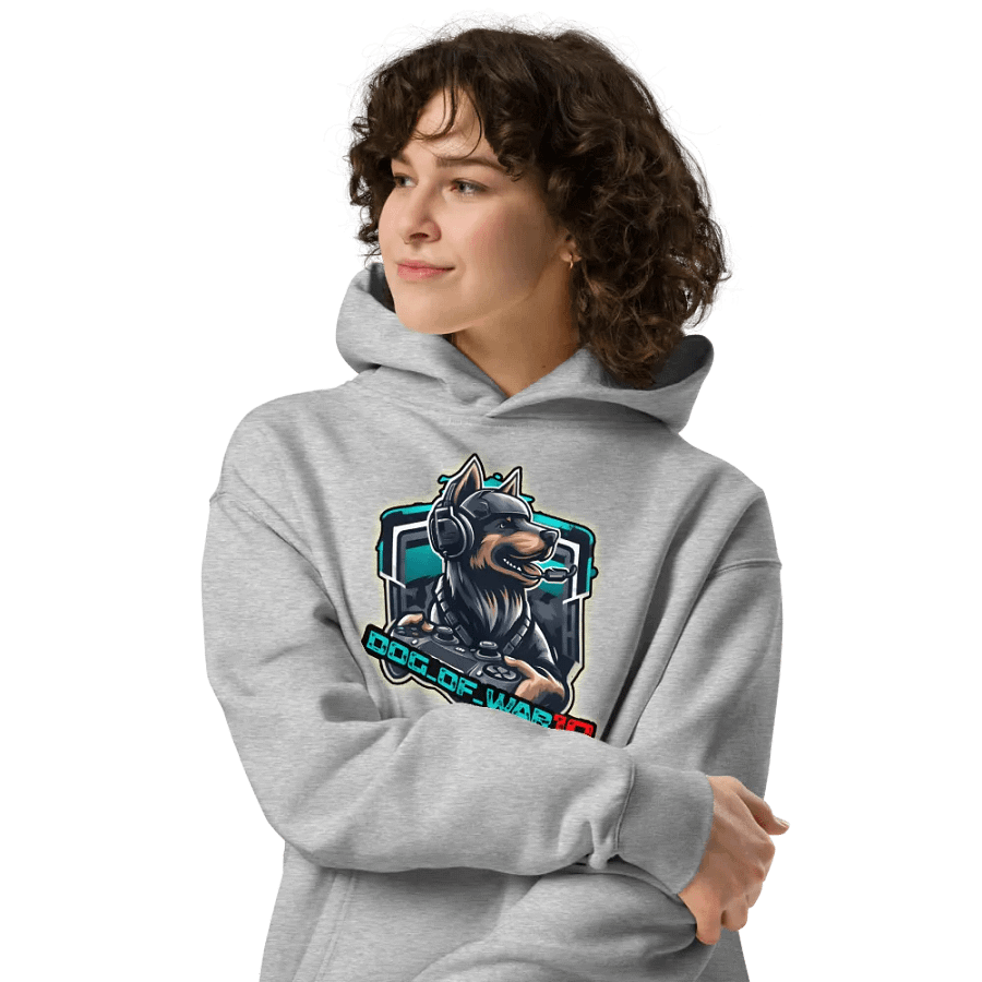 Warhound Emblem Oversized Hoodie product image (34)