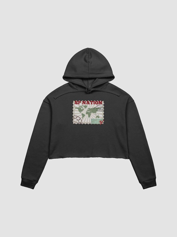 SP Nation, World Map - Bella Canvas Fleece Cropped Hoodie product image (1)