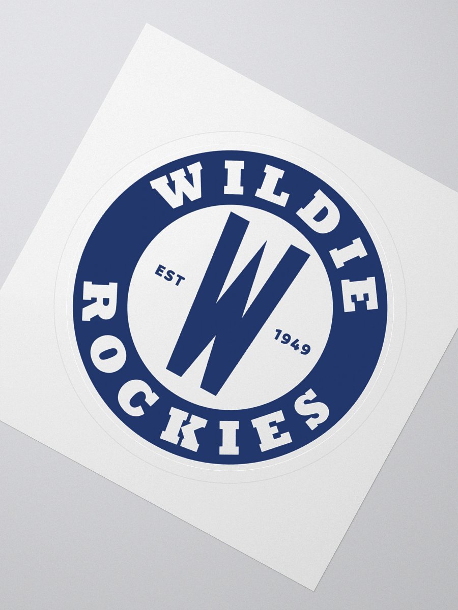 Wildie Rockies Alt Logo Sticker product image (2)