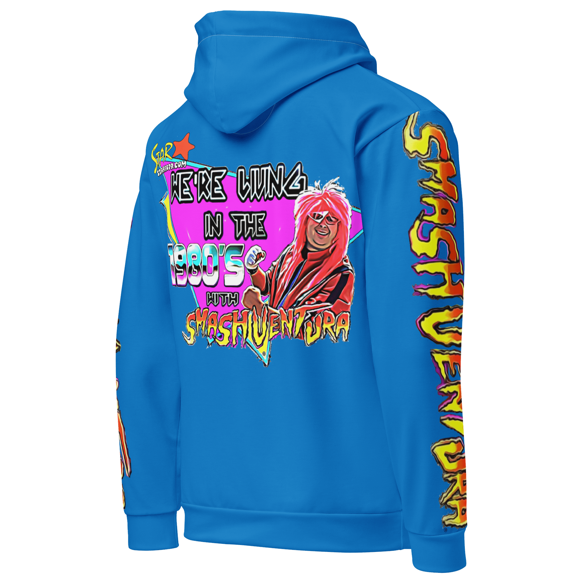 We're Living In The 1980's with Smash Ventura Revival Unisex Hoodie product image (5)