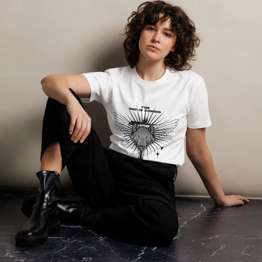 the white wolf t-shirt product image (10)