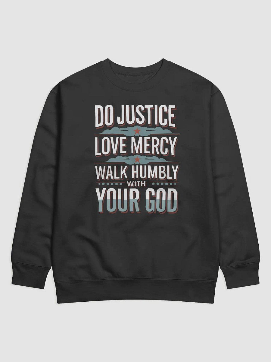 Micah 6:8 Sweatshirt product image (1)