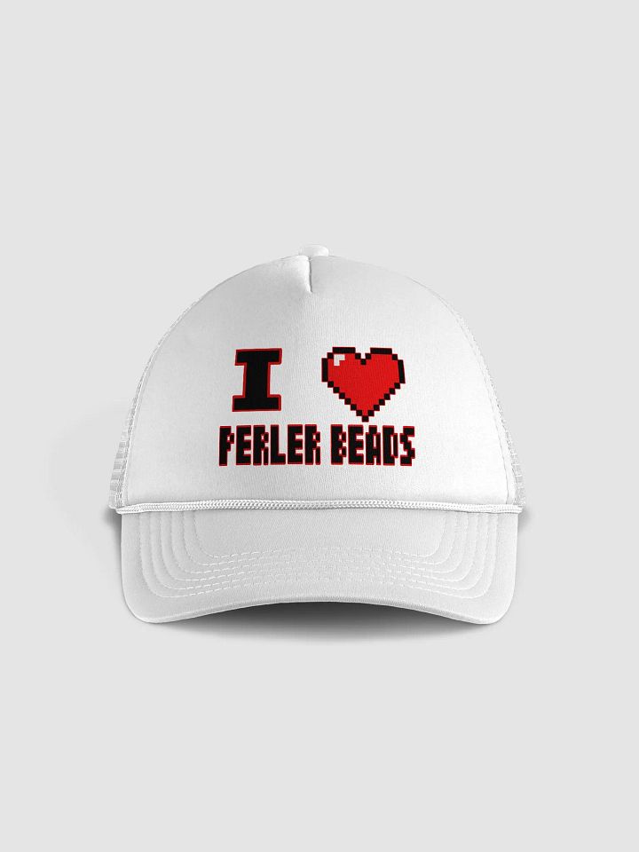 I Heart Perler Bead 2 Foam Hat product image (7)