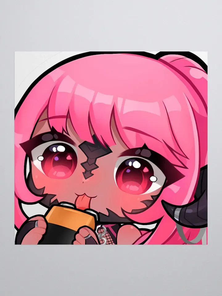 Sticker- Battery Lick Emote product image (3)