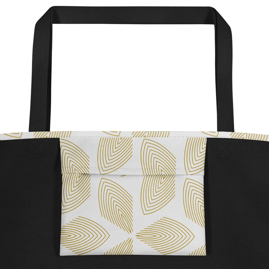 Golden Leaf Luxe – Premium Canvas Tote Bag product image (2)