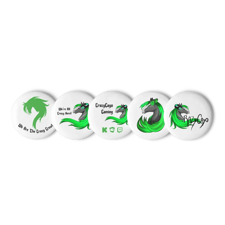 CrazyCayo Logo Assortment Pins product image (1)