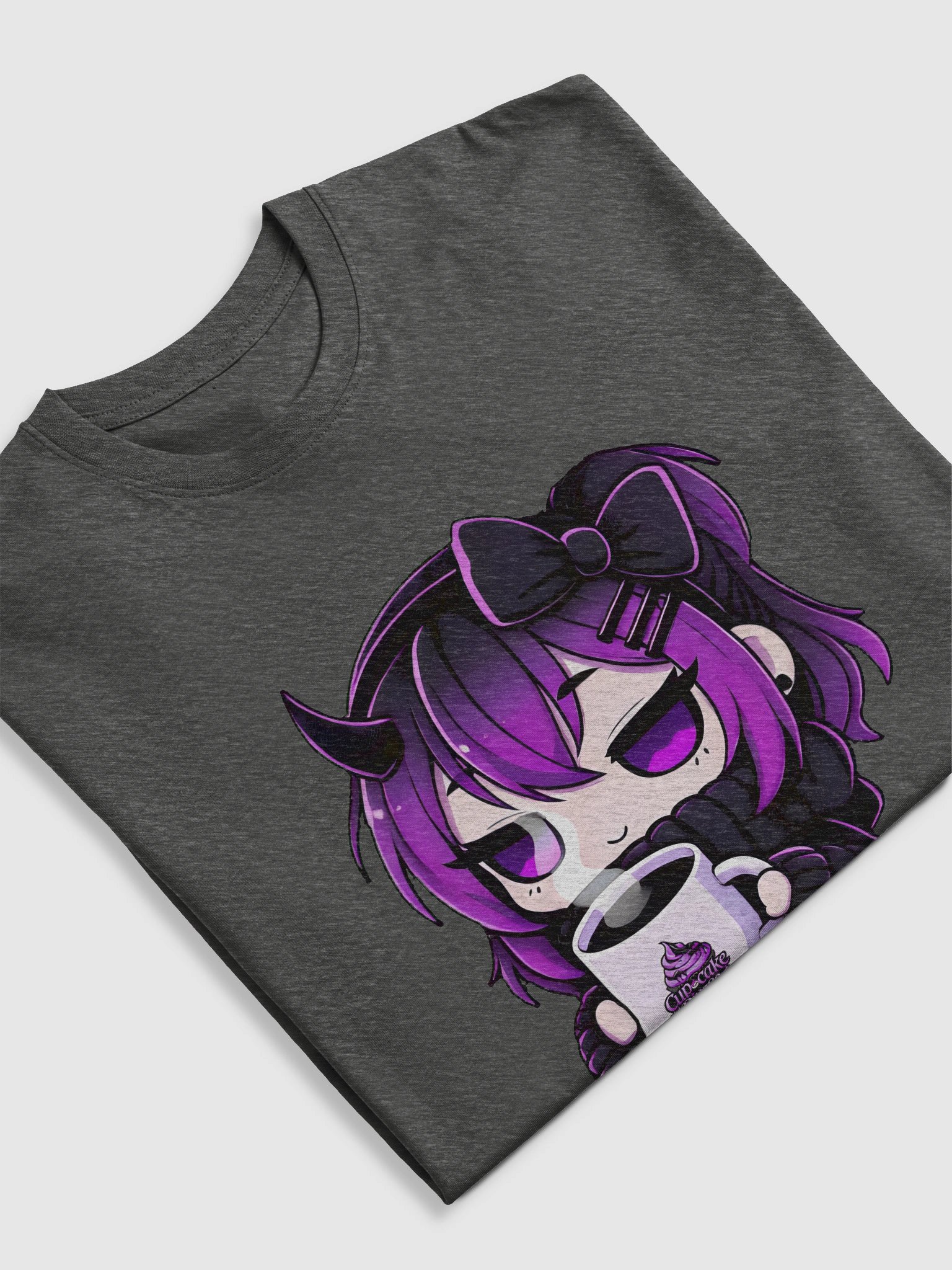 CupcakeDiva80 Caffeinated Logo Unisex Tee product image (76)