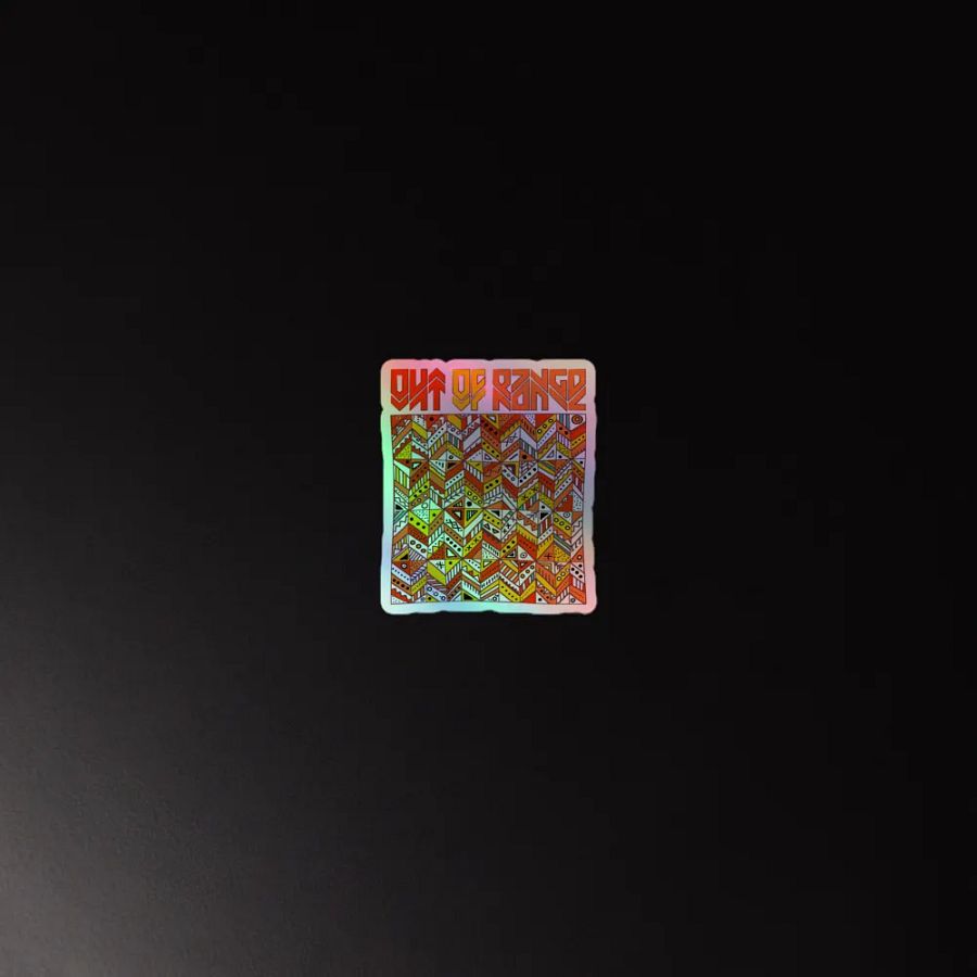 Out of Range Holographic Sticker Sheet product image (4)