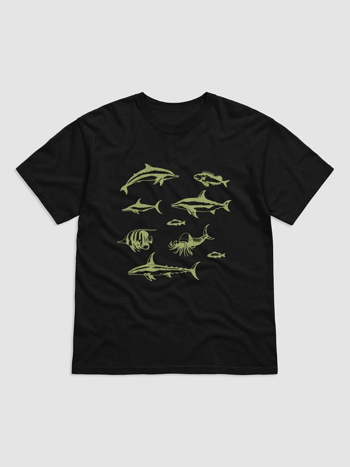 Underwater Kingdom Outline T-Shirt product image (1)