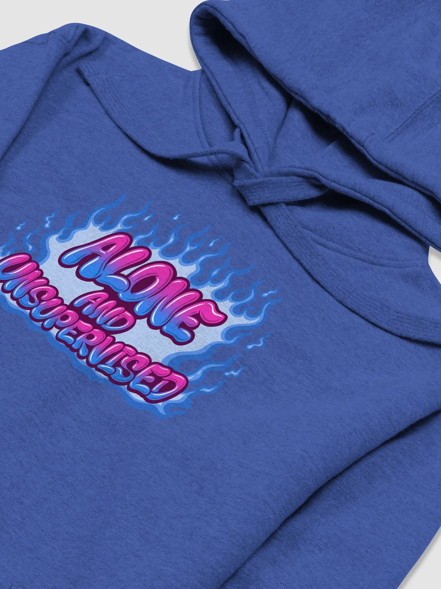 Alone and Unsupervised Hoodie product image (12)