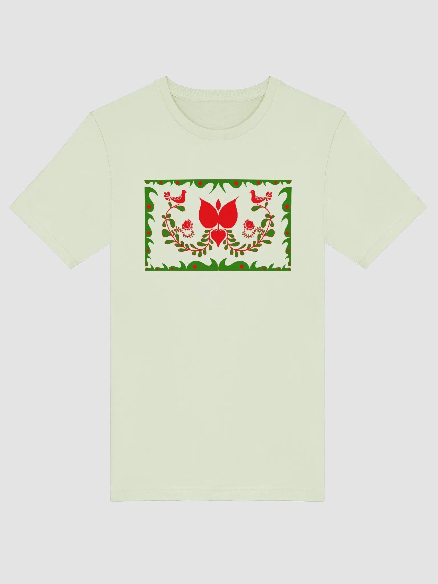 Made In Hungary Floral Art T-Shirt product image (1)