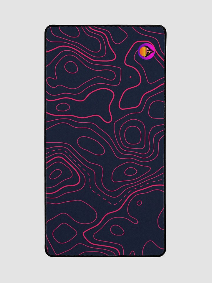 Red Topography with Logo product image (2)