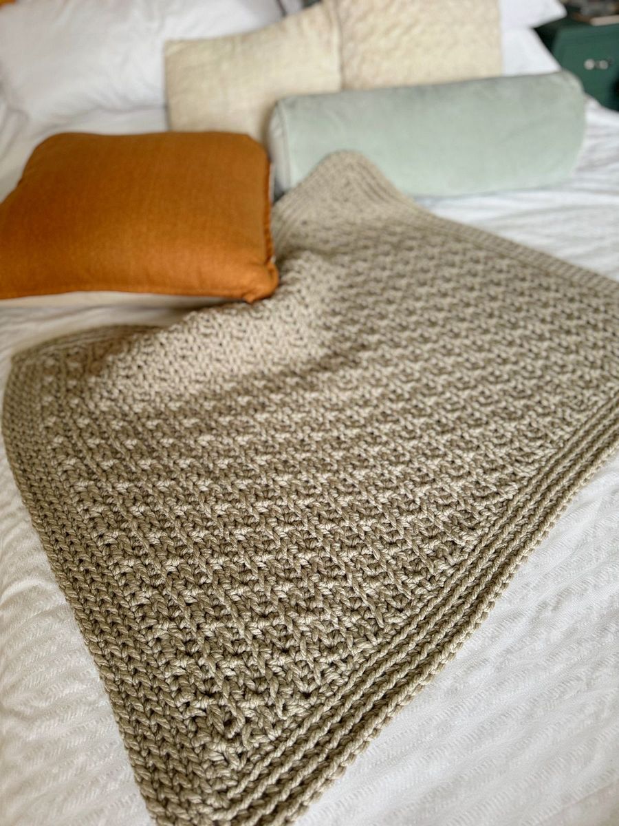 Mystical Blanket / Easy Chunky Crochet Blanket Pattern in 4 Sizes product image (8)