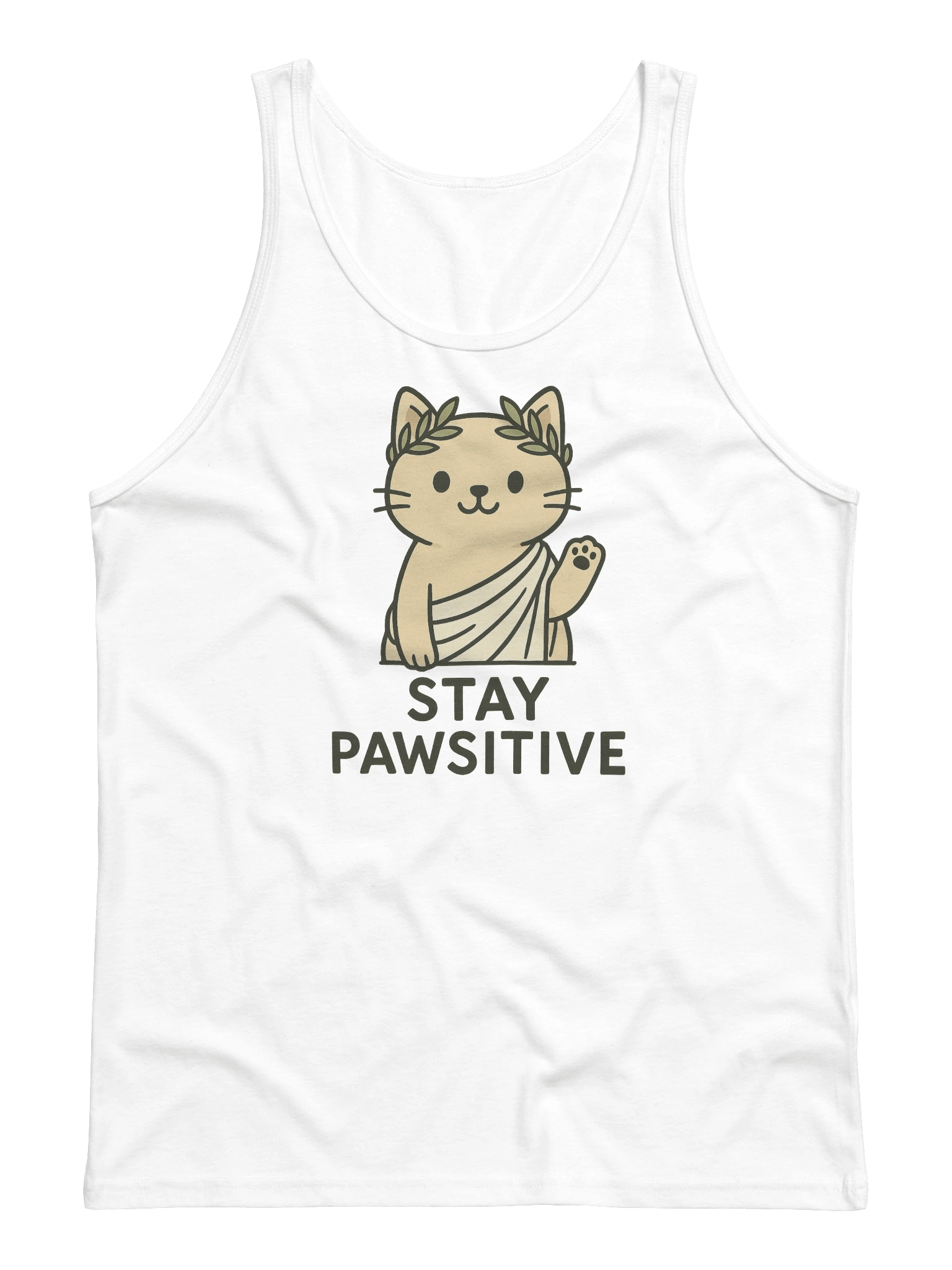 STAY PAWSITIVE TANK TOP product image (5)