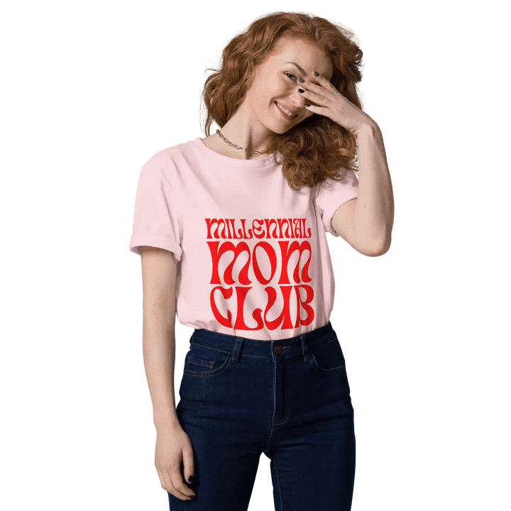 Millennial Mom Club Organic Cotton Tee product image (74)