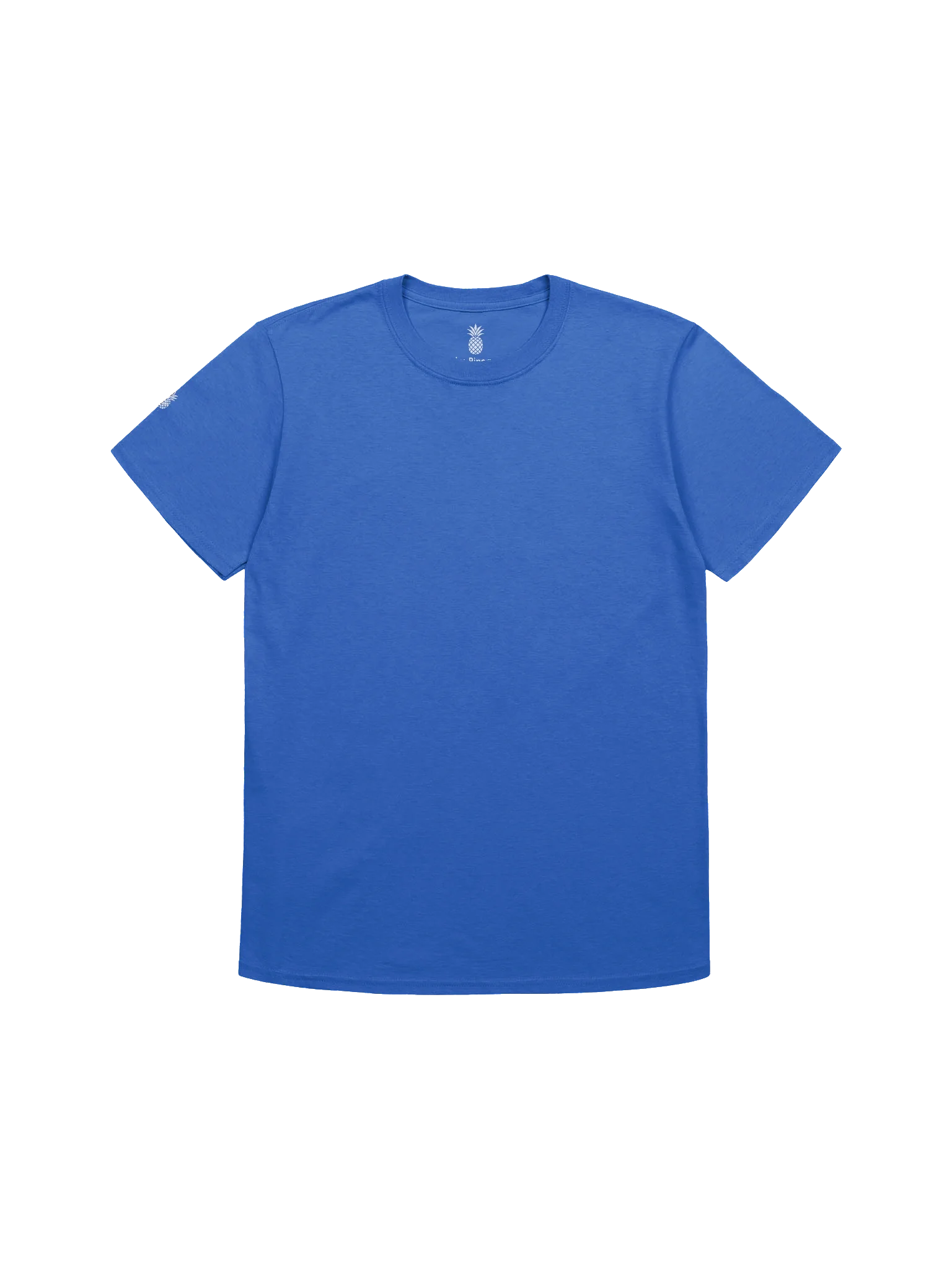 Relaxed Fit Lightweight Lucky Pineapple® Minimalist Sleeve Solid Color Unisex T-Shirt (Blue Colors) product image (2)