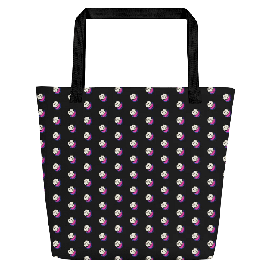 Hybrid Skull Large Tote Bag w/Pocket product image (5)