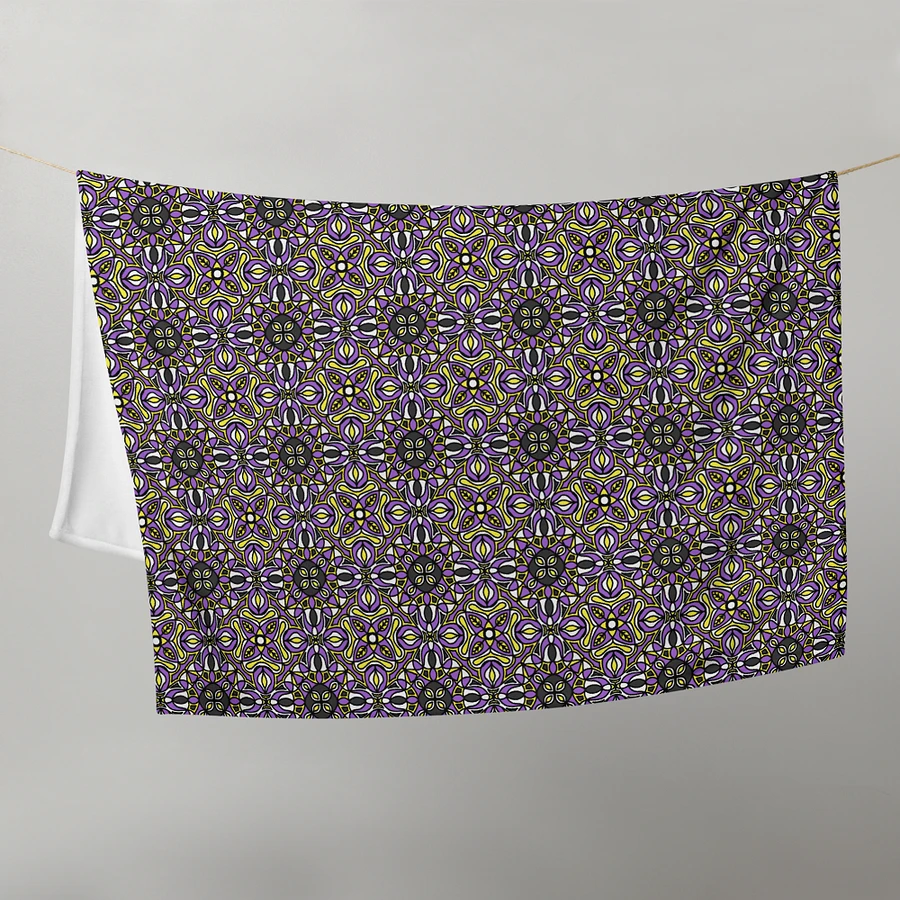 Non-Binary Abstract Cozy Blanket product image (13)