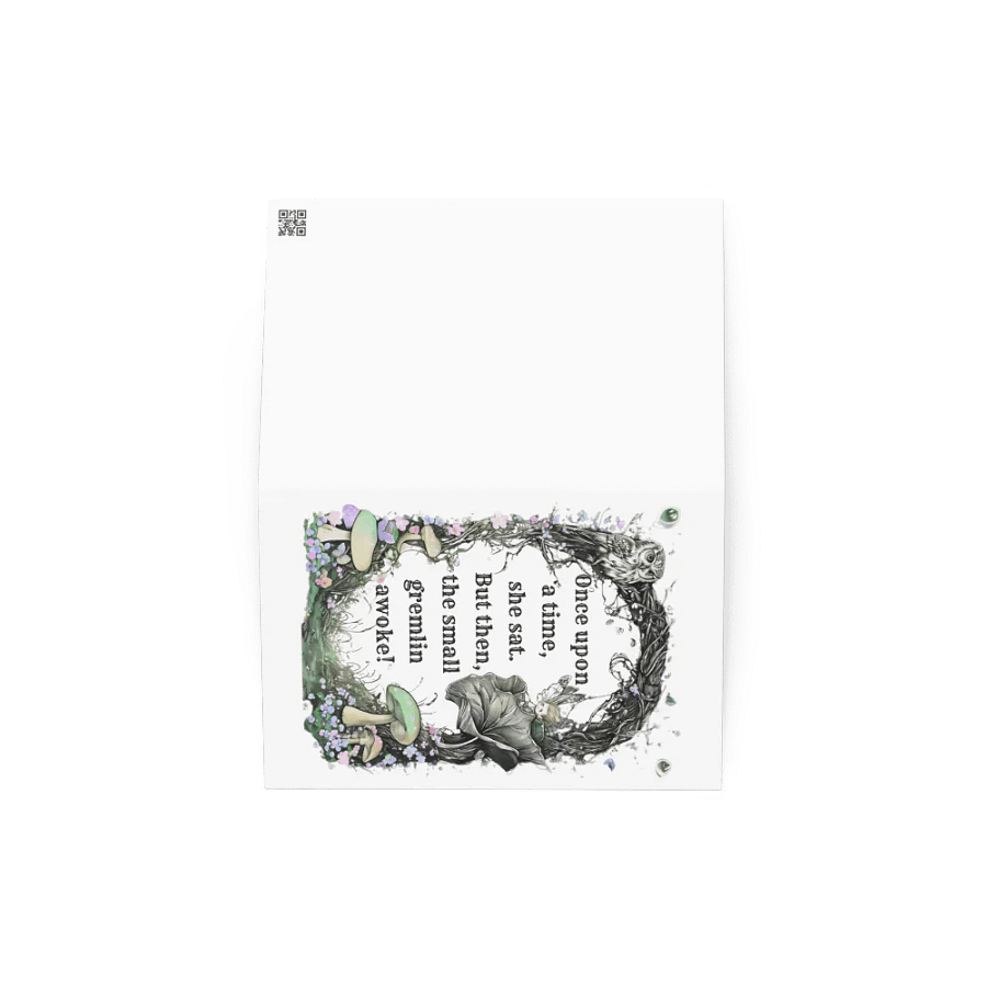 Once Upon A Time She Sat... - Funny Fairytale Card For Mom product image (3)