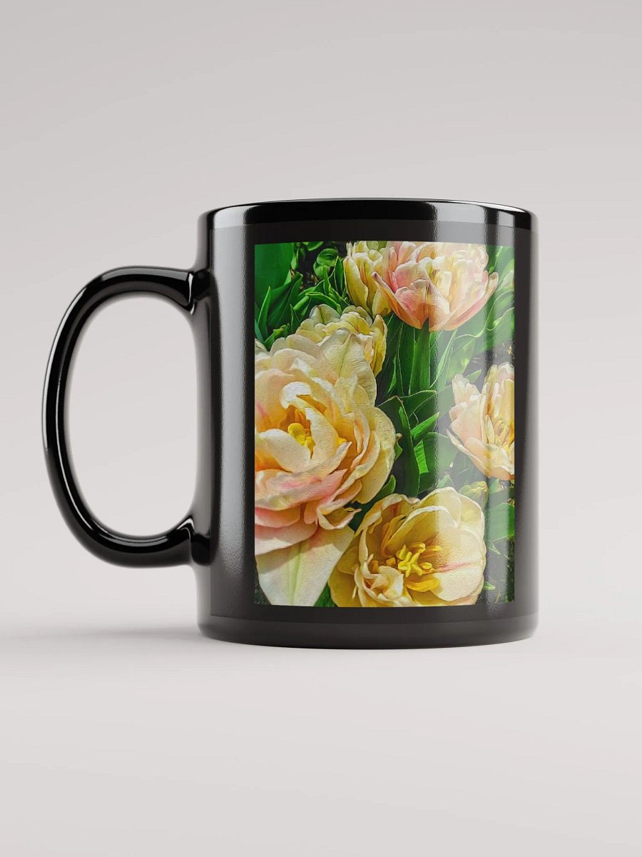 Early Summer Flowers Black Coffee Mug product image (11)