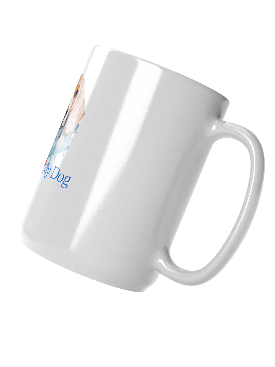 Beagle Love White Glossy Mug product image (2)