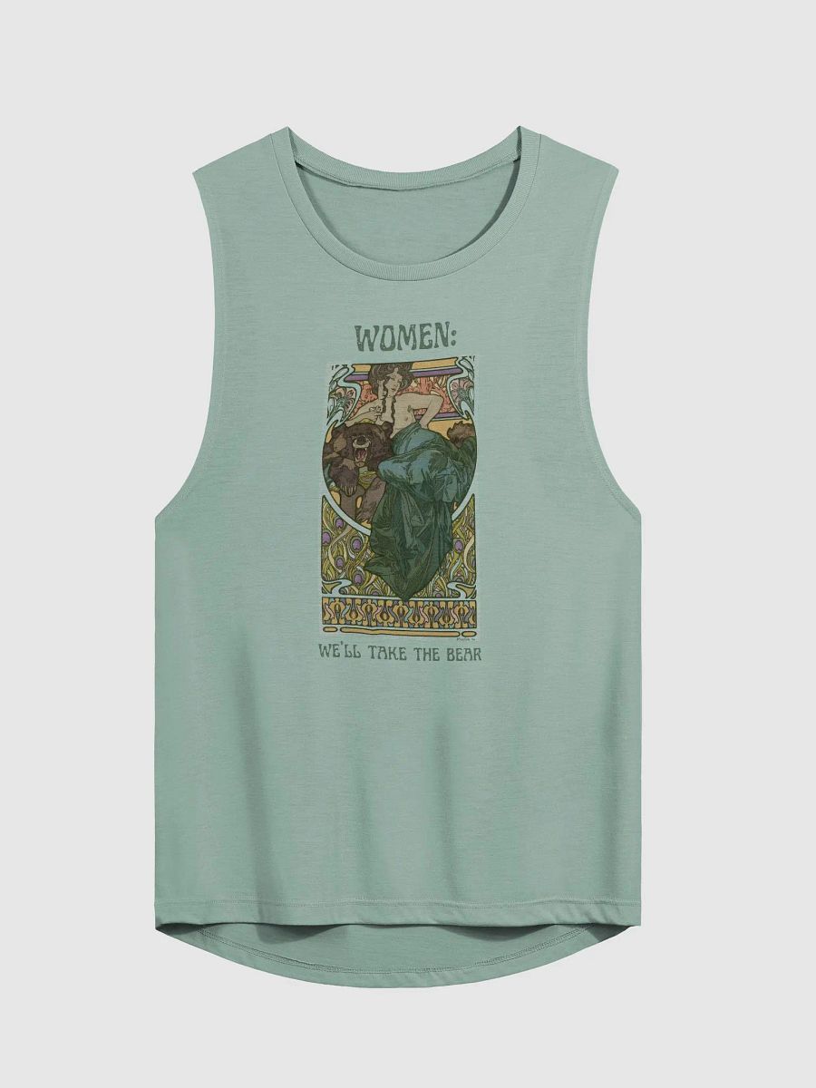 We'll Take The Bear: Retro Print Women's muscle Tank Top product image (8)