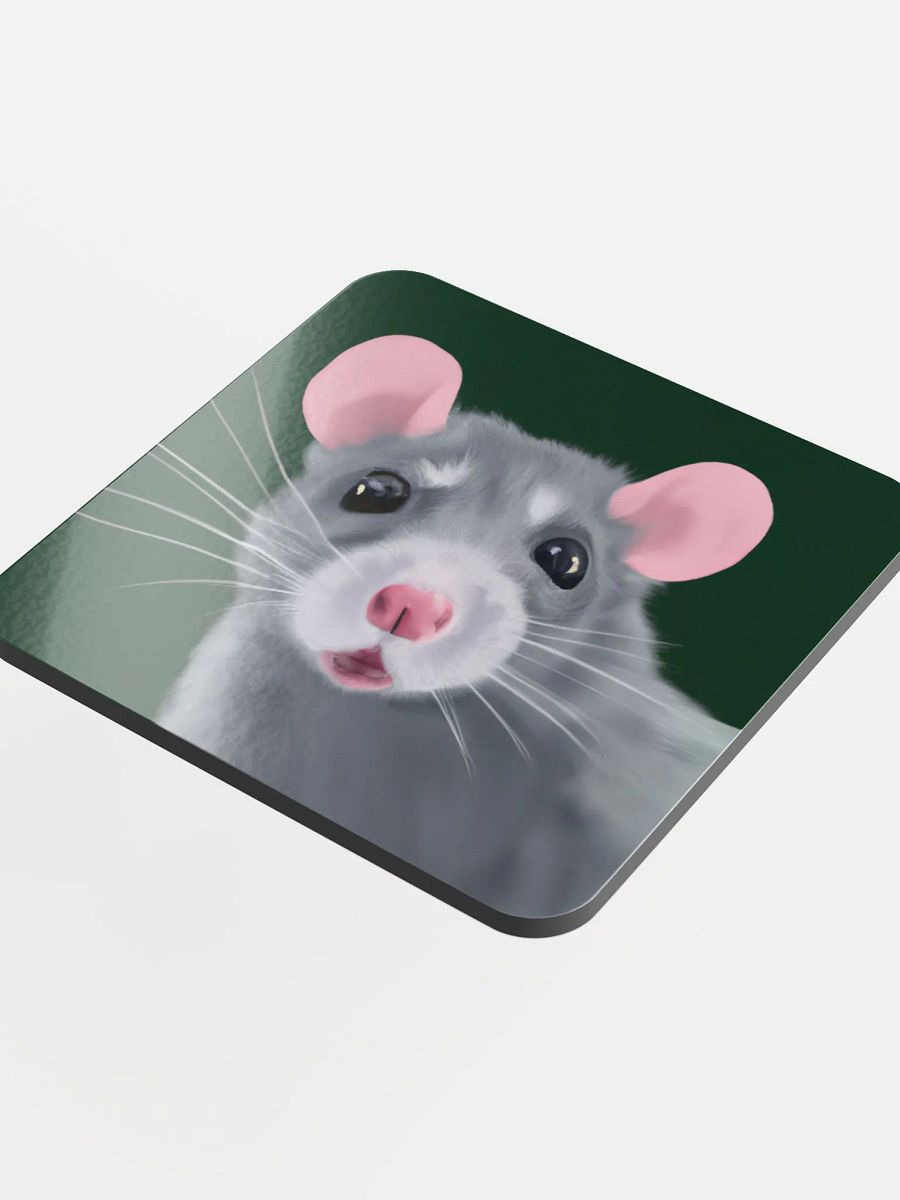 blue girl rat coaster product image (4)