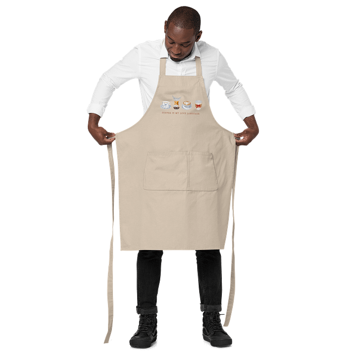 Coffee Is My Love Language Apron product image (2)