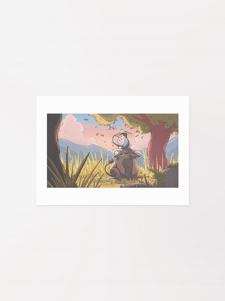 Serenading a Buffalo | Matte Paper Poster product image (1)