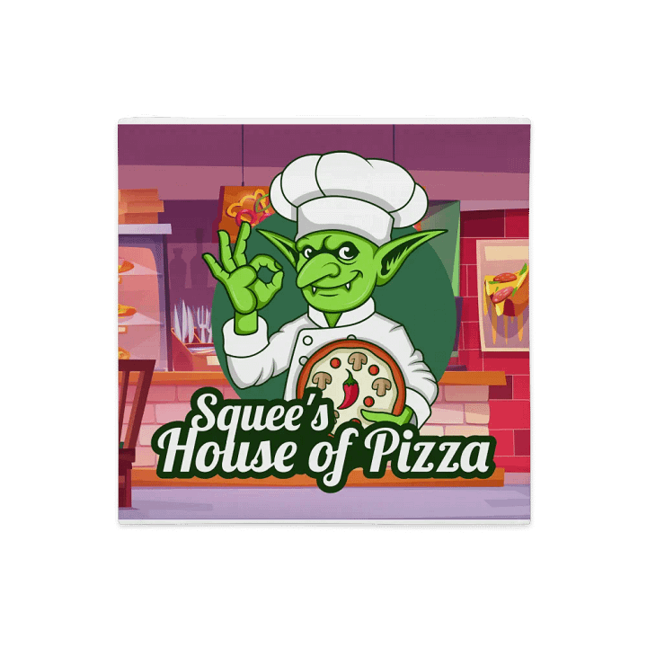 Squee’s House of Pizza Premium Pillow Case product image (2)