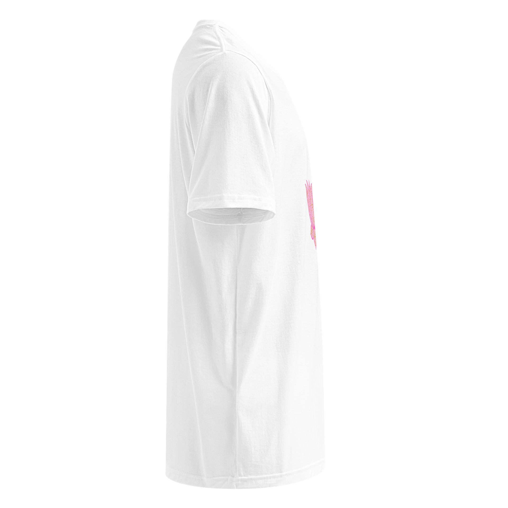 Golden Lotus Eye Athletic T-Shirt product image (4)