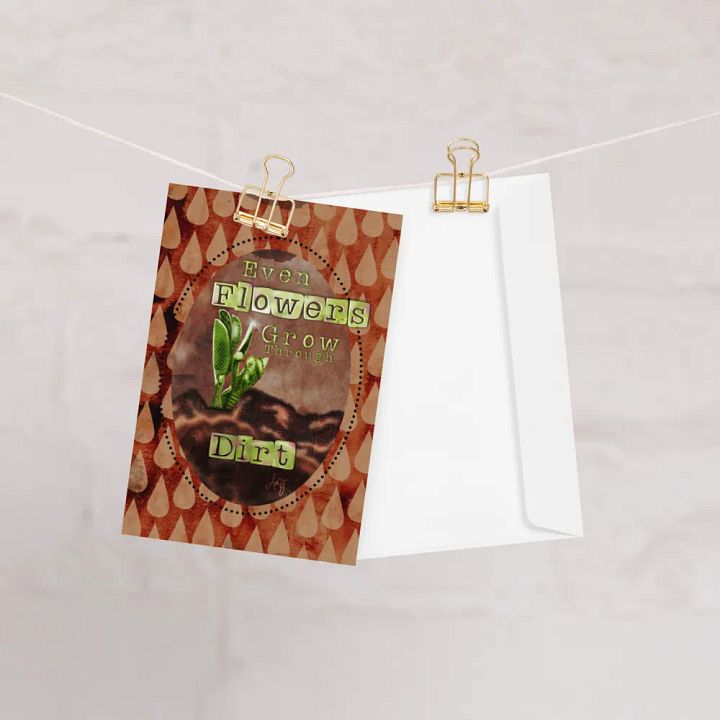 Grow Through Dirt Card product image (1)