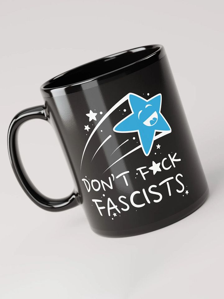 Don't F*CK Fascists Mug - Blue product image (1)