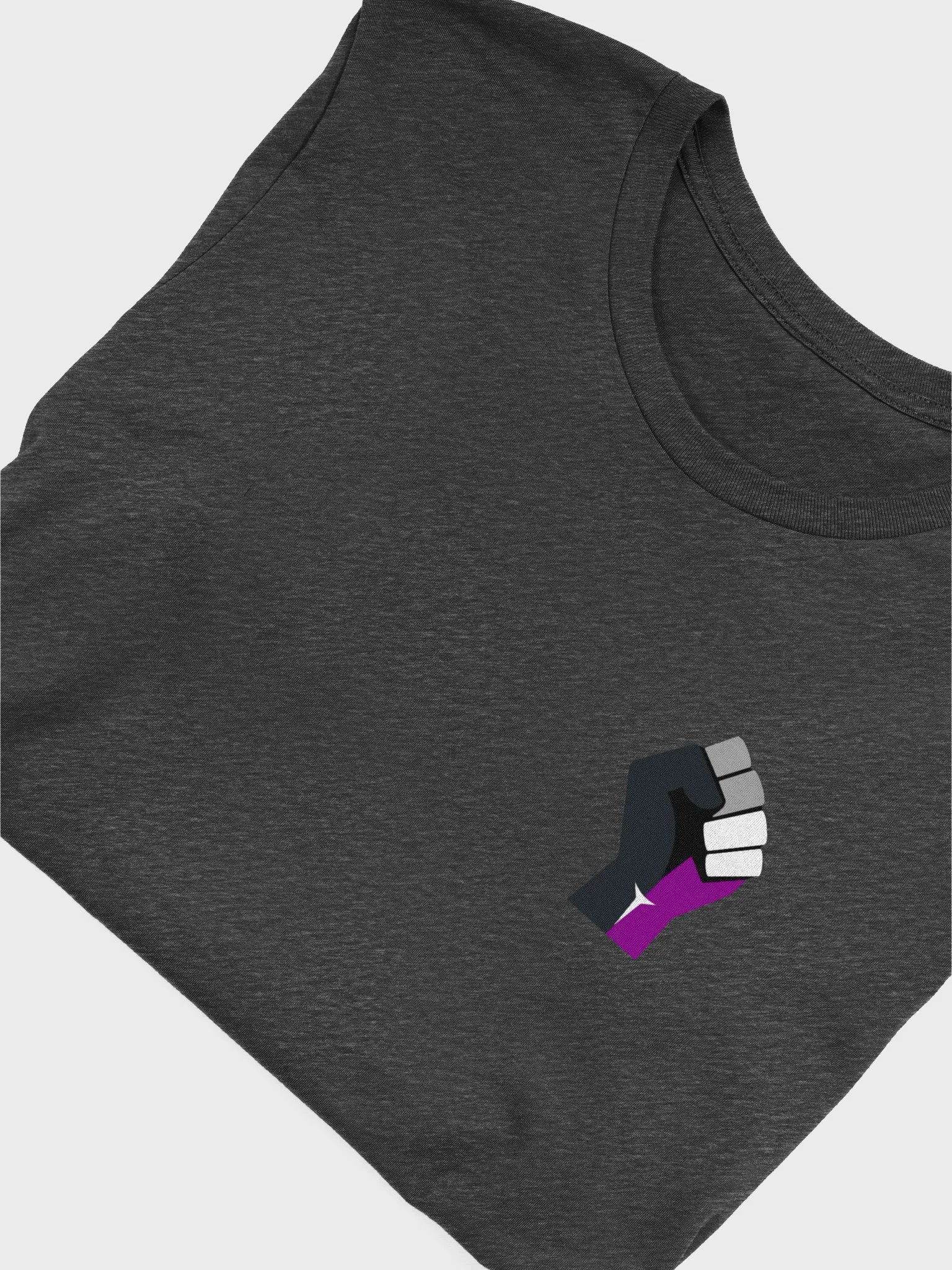Raised Asexual Fist T-Shirt product image (5)
