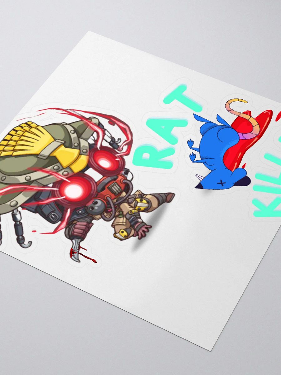Rat killer sticker product image (3)