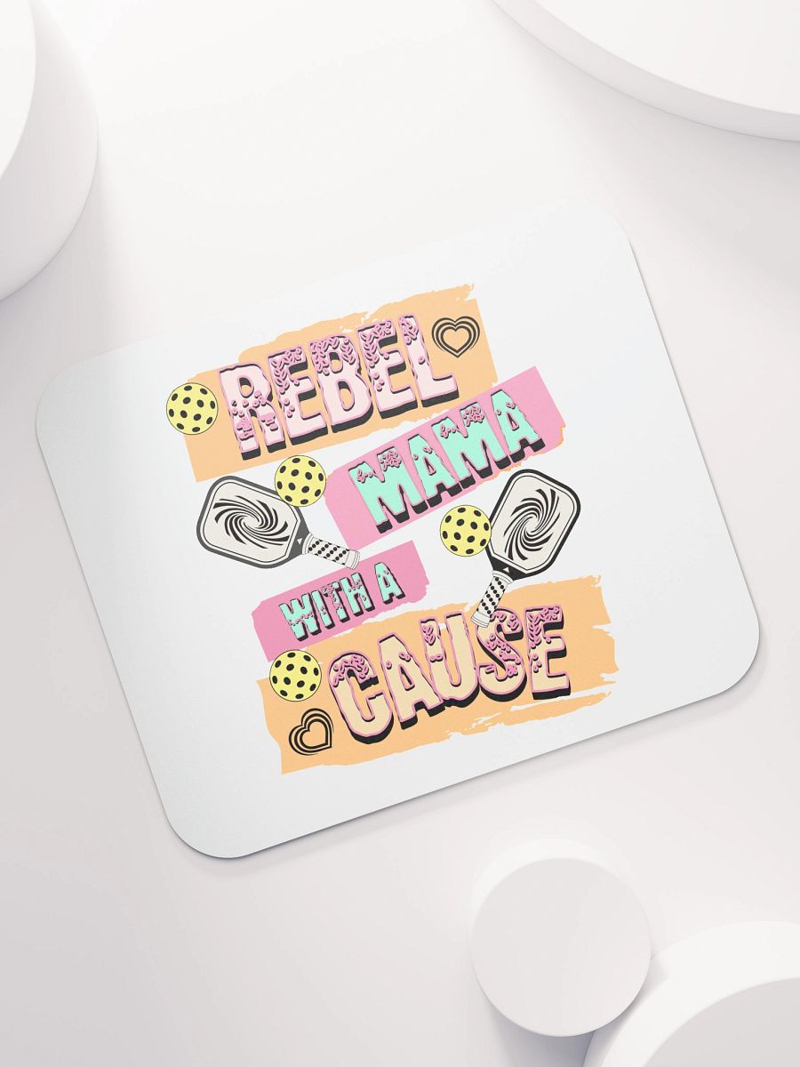 Rebel Mama With A Cause Pickleball Mouse Pad product image (5)