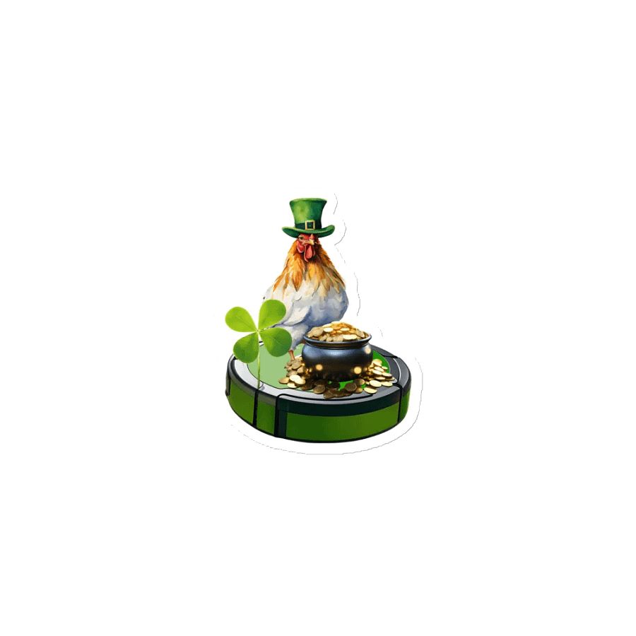 Lucky Clucks Die-Cut Magnet Set product image (1)