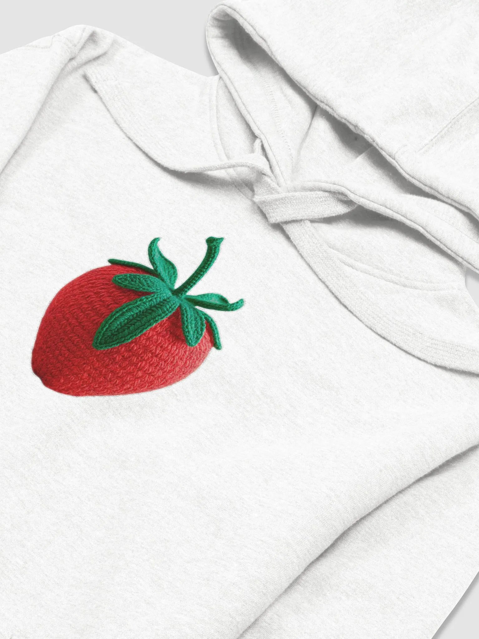 CozyAvocado Cotton Heritage Unisex Premium Hoodie Strawberry #7 product image (3)