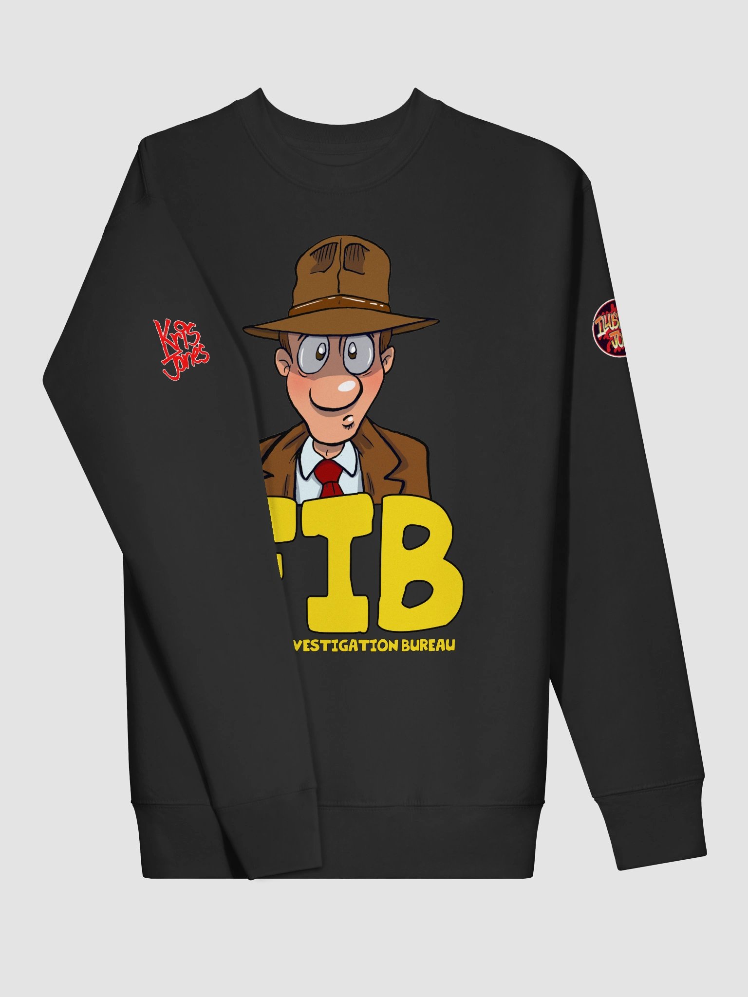 FIB FEDERAL INVESTIGATION BUREAU deluxe sweatshirt product image (17)