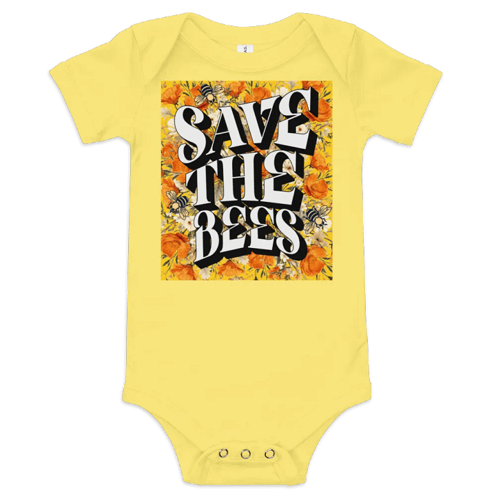 Bee Advocate Baby Onesie product image (1)