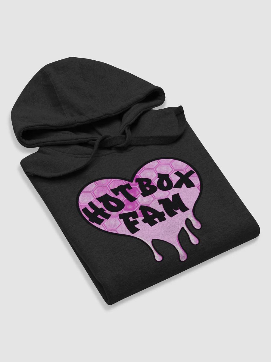 UNISEX HOT BOX FAM PINK HONEY COMB HOODIE product image (53)