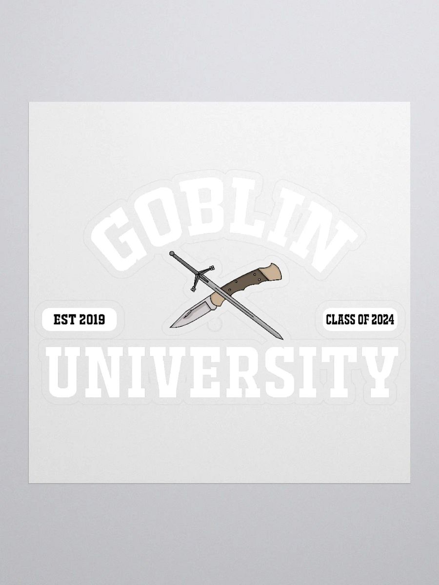 Goblin University Sticker product image (1)
