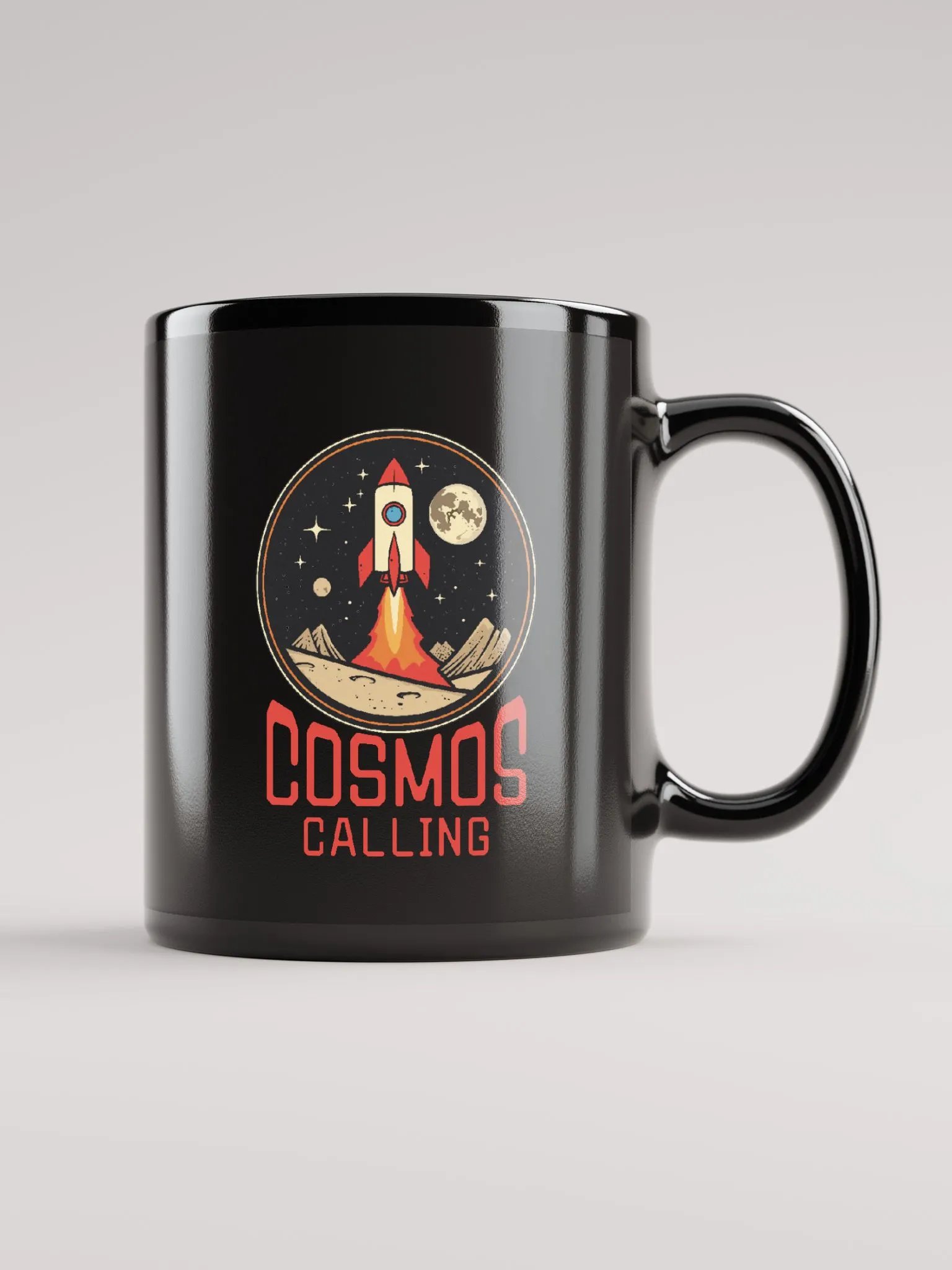 Cosmos Calling Black | Mug product image (2)