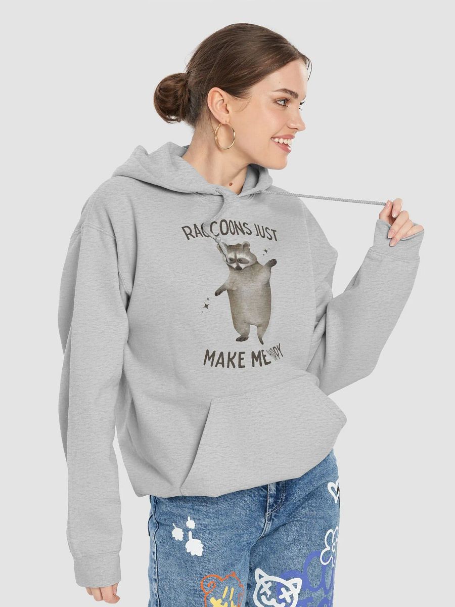 Raccoons just make me happy Hoodie product image (7)