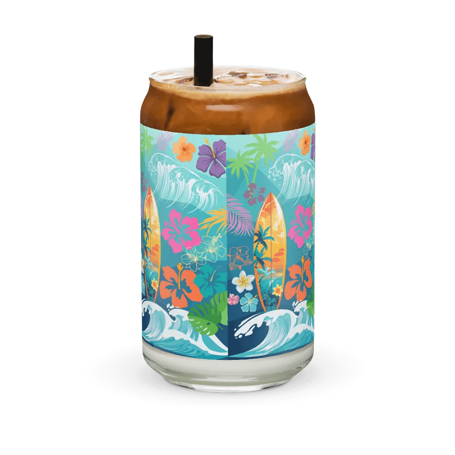 Tropical Escape Drinking Glass product image (11)
